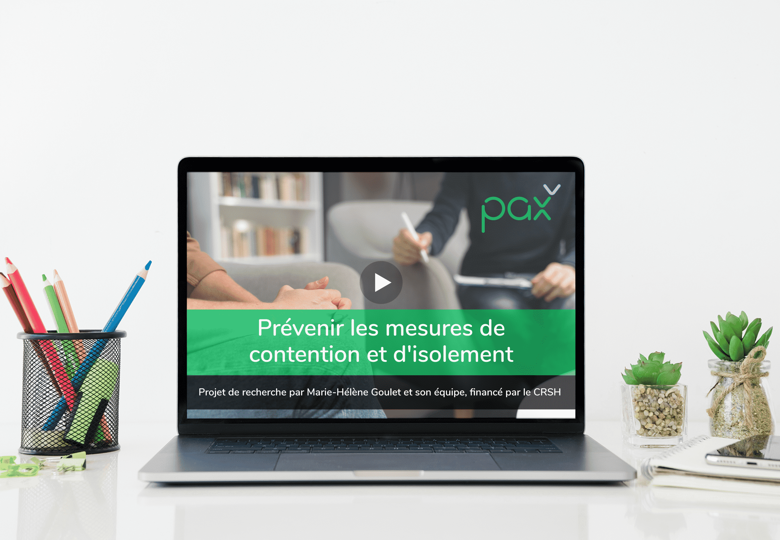 Identité visuelle et capsule vidéo: lancement de projet en santé mentale